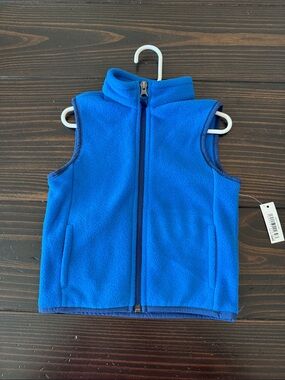 Amazon Essentials Bright Blue Fleece Vest for Kids